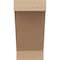 Ekena Millwork 11"W x 11"D x 22"H Wide Burlington Rough Cedar Woodgrain TimberThane Corbel, Primed Tan CORUR11X11X22BURRCPR - alternate 3